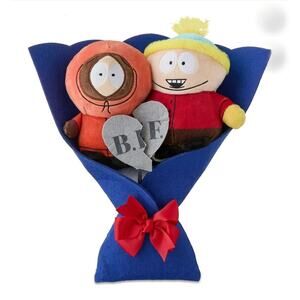 NEW! Ruz South Park Friends BFF 13" Plush Bouquet Gift Birthday Valentines